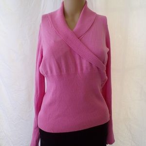 2/20  wrap style sweater
